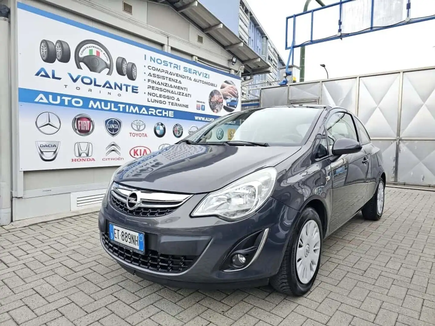 Opel Corsa Corsa 1.2 3 porte Edition Gris - 1
