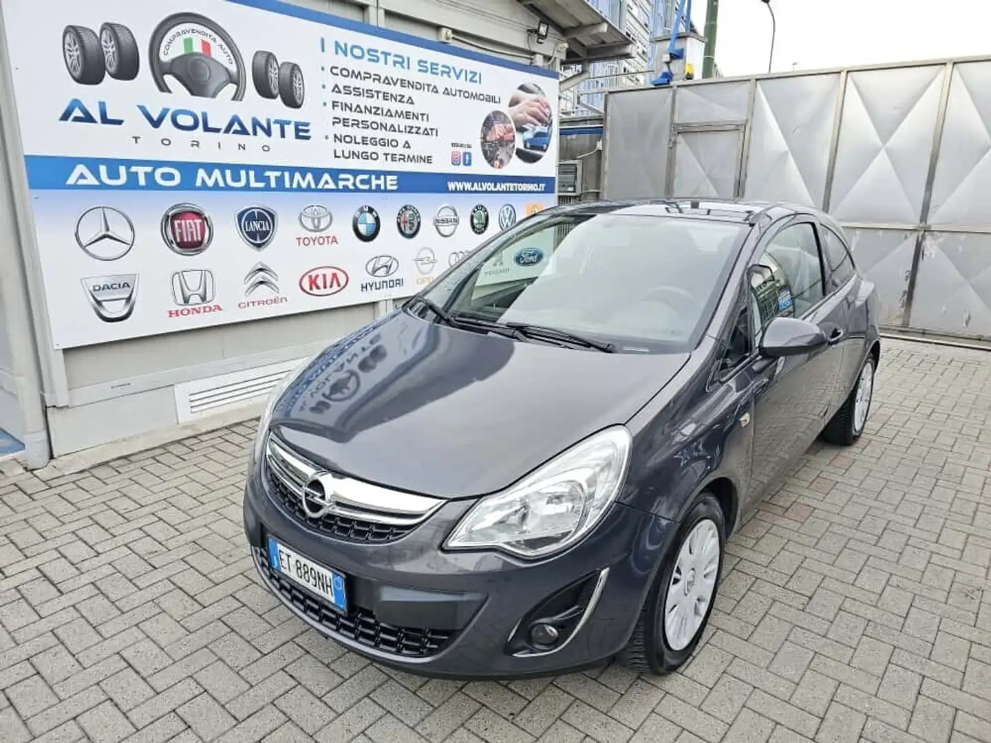 Opel Corsa Corsa 1.2 3 porte Edition Gris - 2