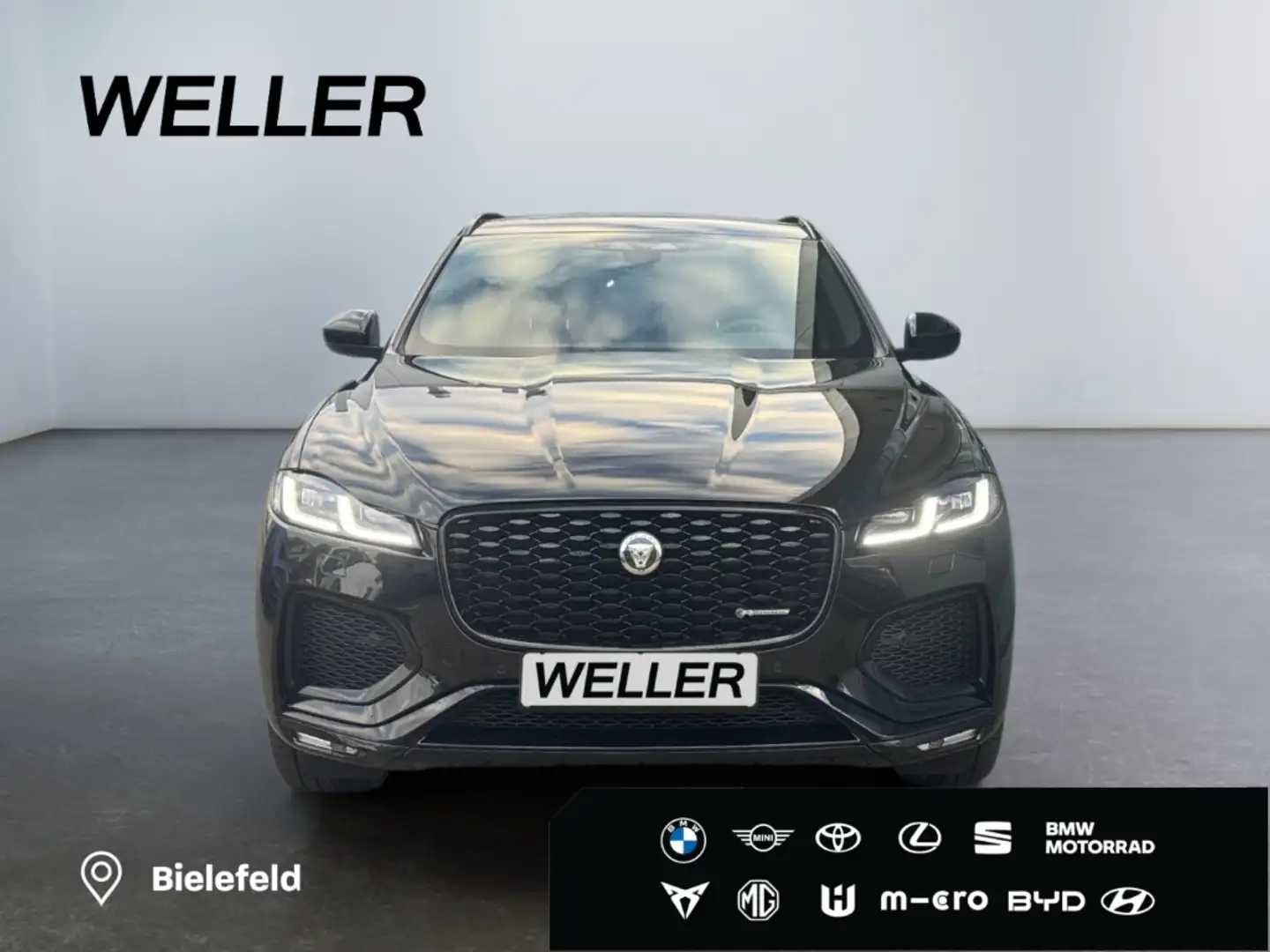 Jaguar F-Pace D200 AWD R-Dynamic SE *Meridian*ACC*Memory* Schwarz - 2