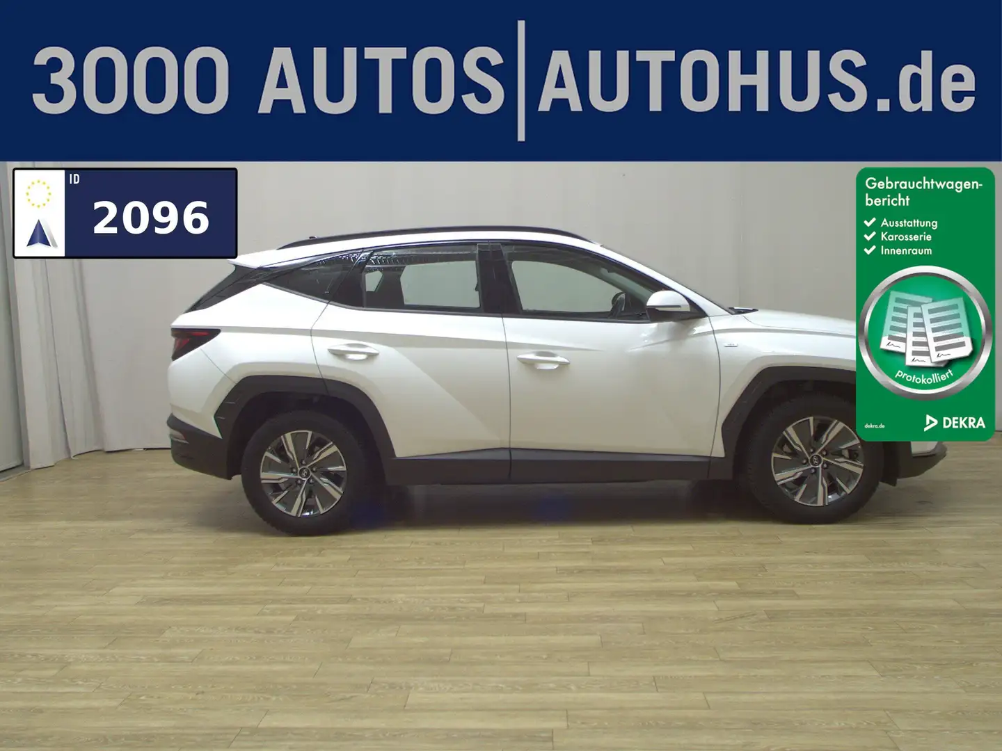 Hyundai TUCSON 1.6 GDI Select Mild-Hybrid Navi LED RFK Weiß - 1