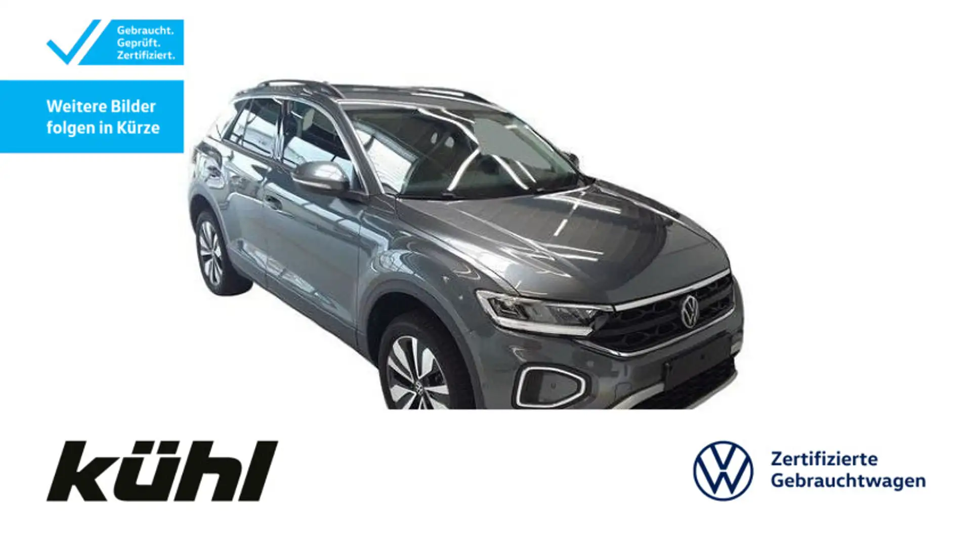 Volkswagen T-Roc 2.0 TDI Move Stand/AHK/LED Grau - 1