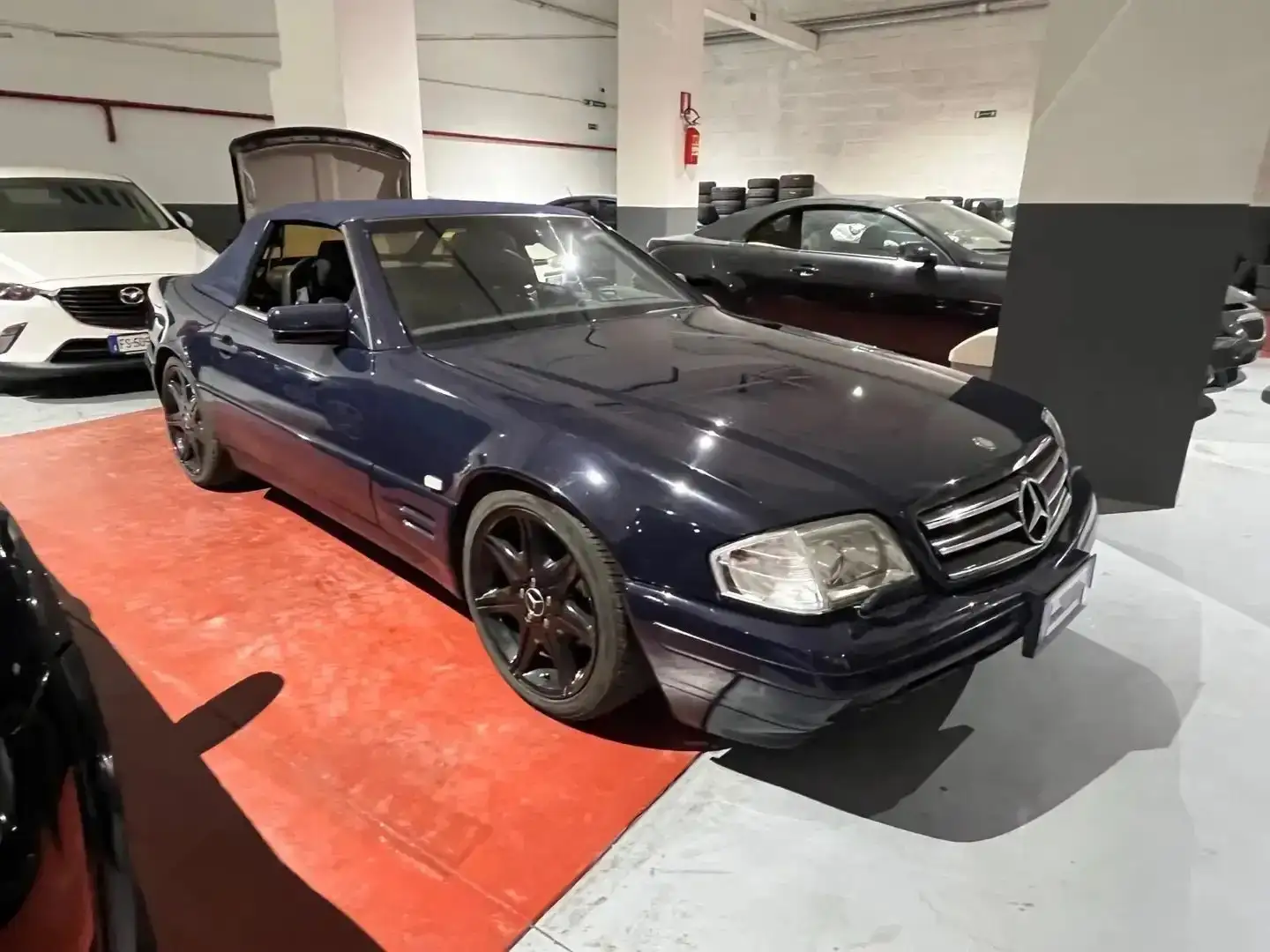 Mercedes-Benz SL 320 HARDTOP originale - iva esposta fatturabile Modrá - 1