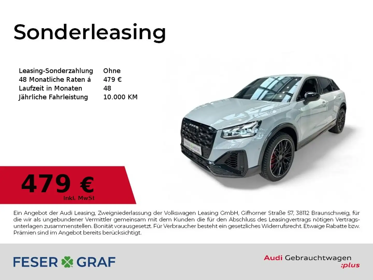 Audi SQ2 TFSI Matrix-LED/Kamera/ACC/Navi+ Szürke - 1