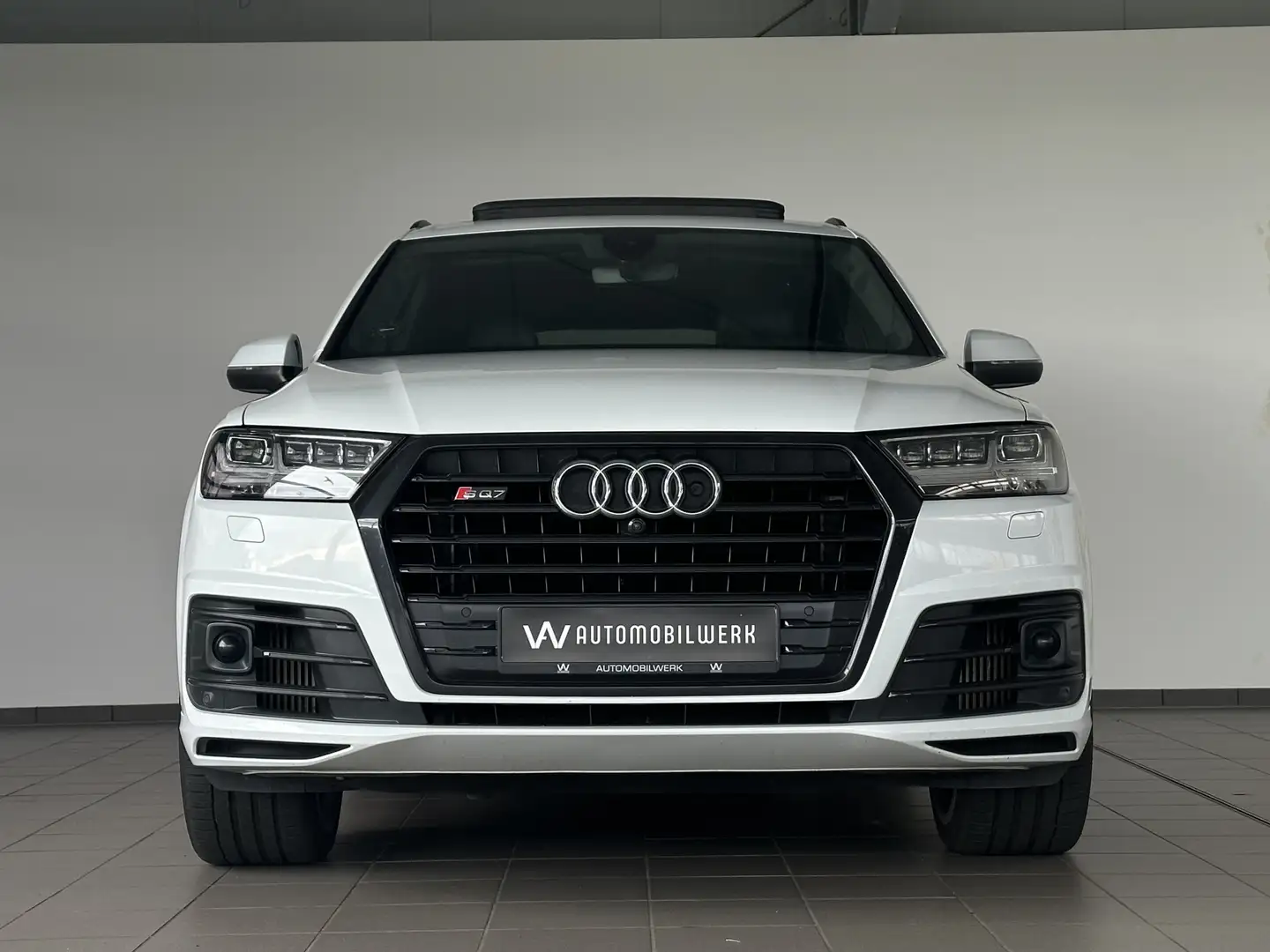 Audi SQ7 4.0 TDI |7-S |VOLL |SOFT |H-UP |B&O+ |PANO Blanc - 2