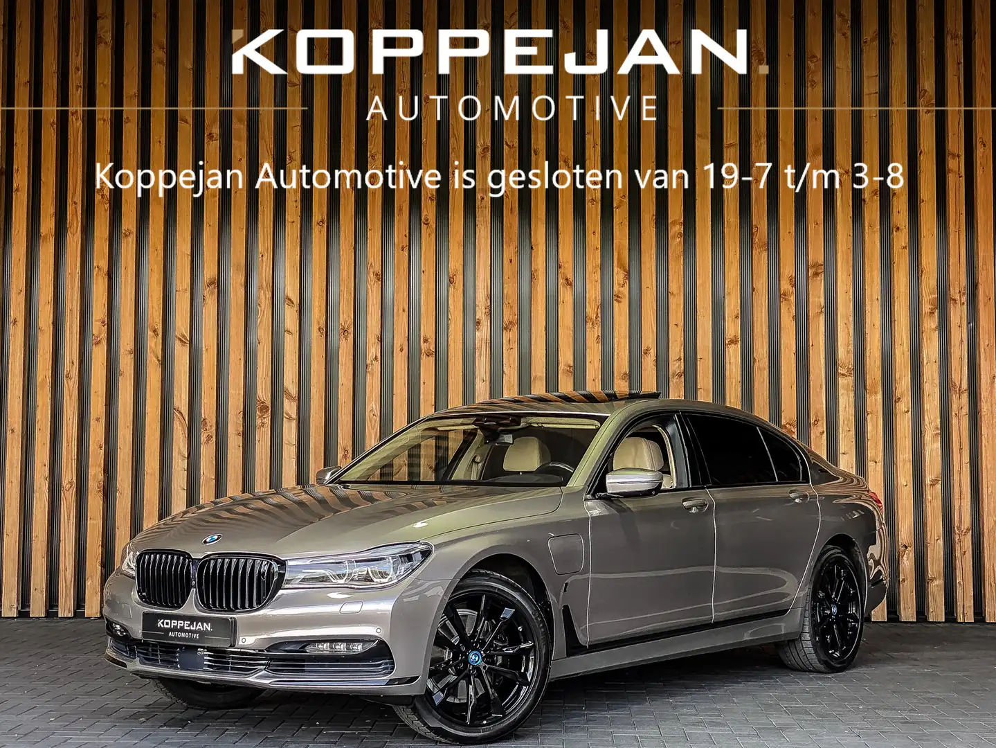 BMW 740 7-serie 740Le 326PK Automaat xDrive iPerformance H Szary - 1