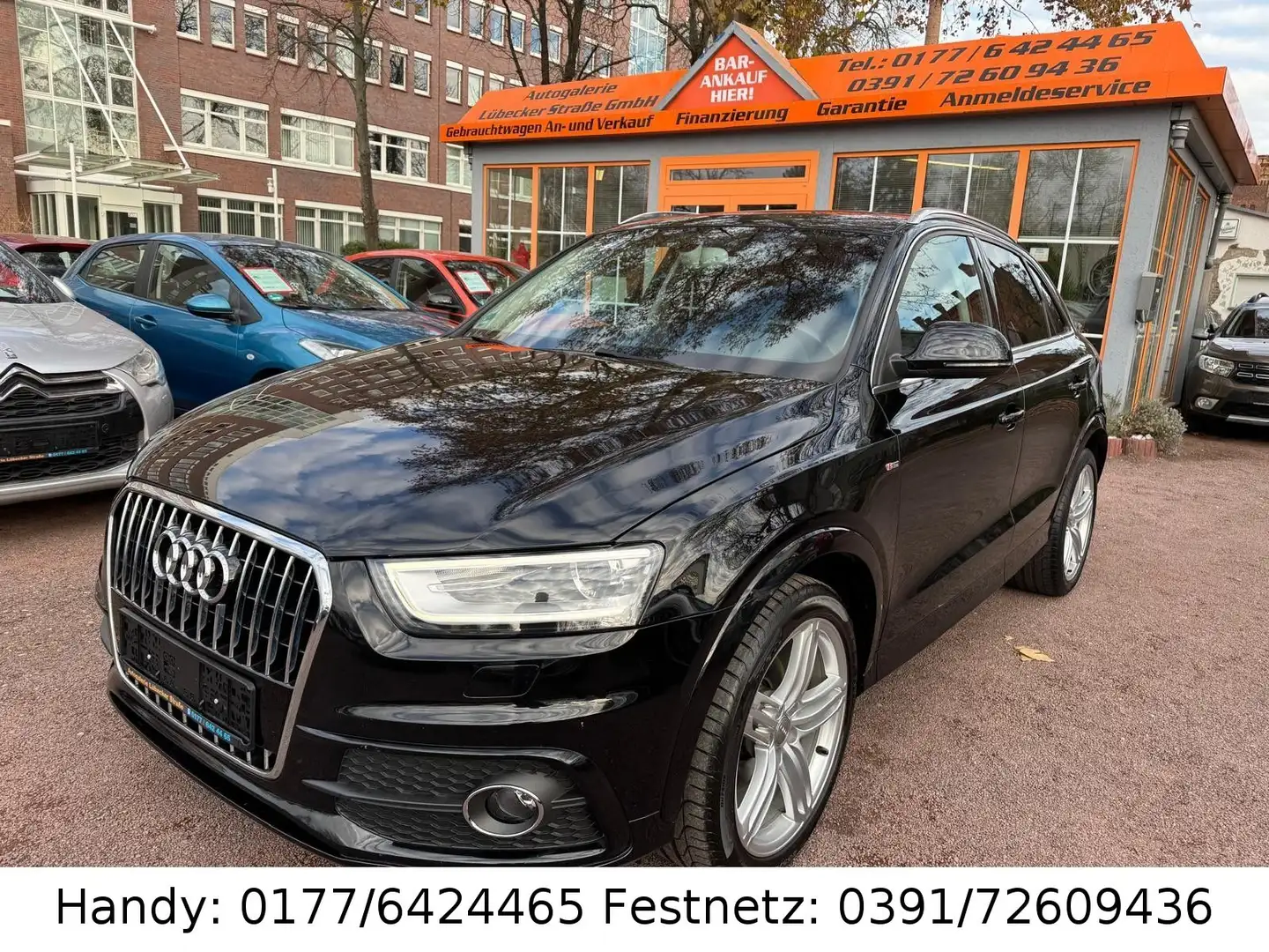 Audi Q3 2.0 TDI S-LINE/XENON/NAVI/SHZ/PANO/PDC/ALU Schwarz - 1