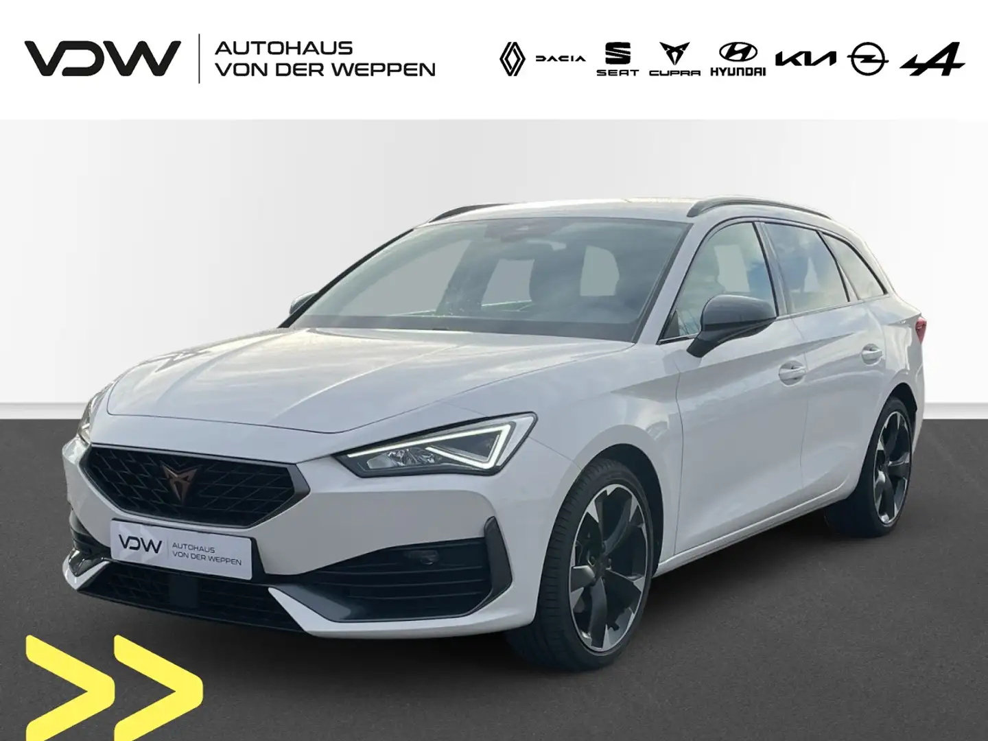 CUPRA Leon ST eTSI DSG SHZ Lenkrad heizbar Parkhilfe Klima Wit - 1
