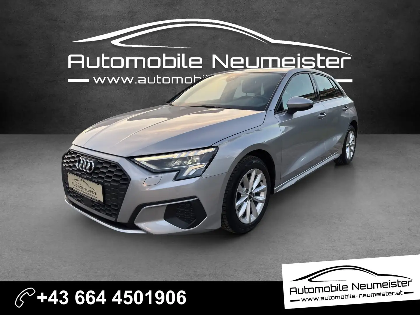 Audi A3 30 2.0 TDI Sportback|Virtual Cockpit|Navi|LED|TOP! Grau - 1