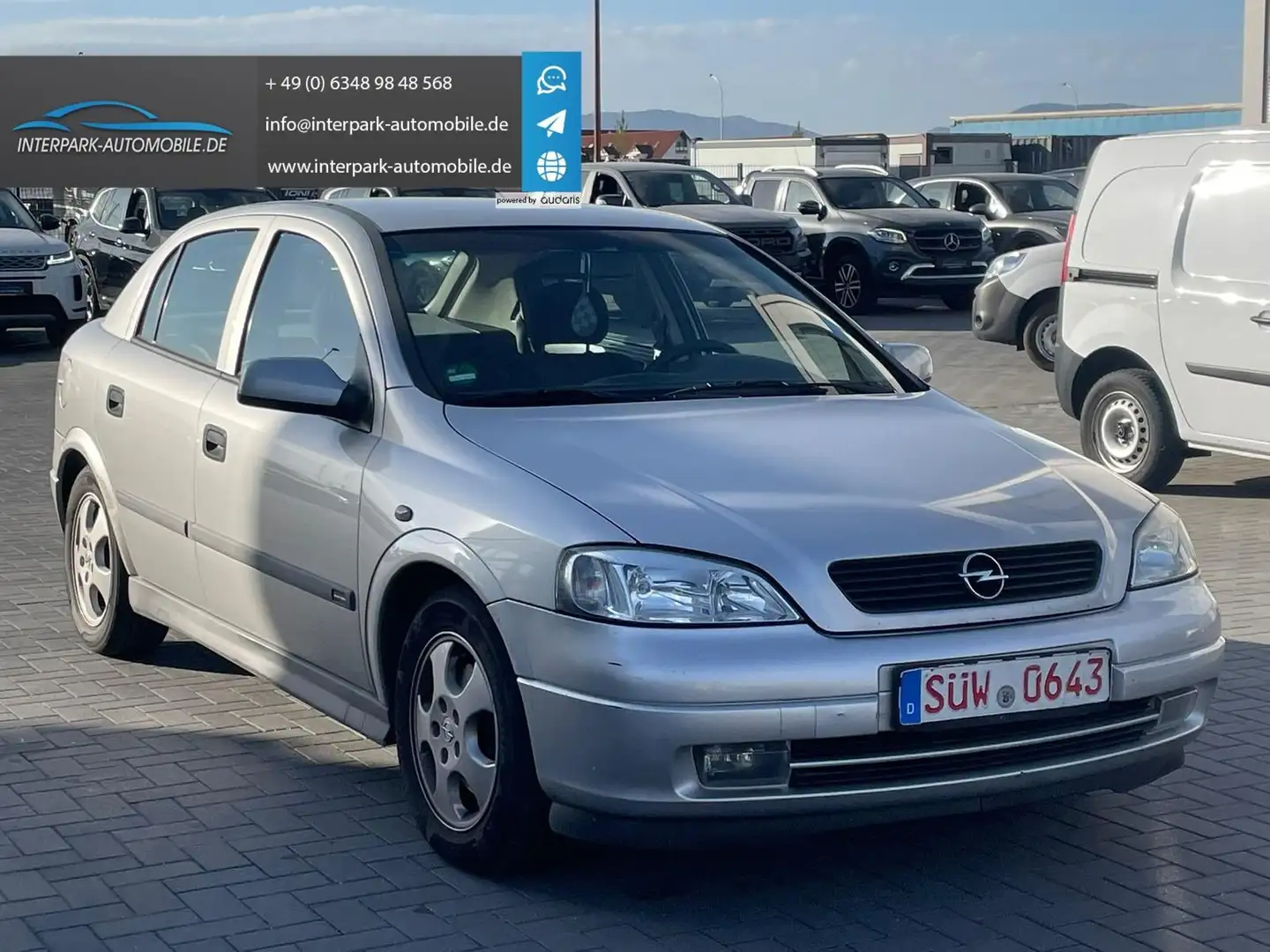 Opel Astra 1.8 16V Edition 2000 Klimaanlage Srebrny - 1