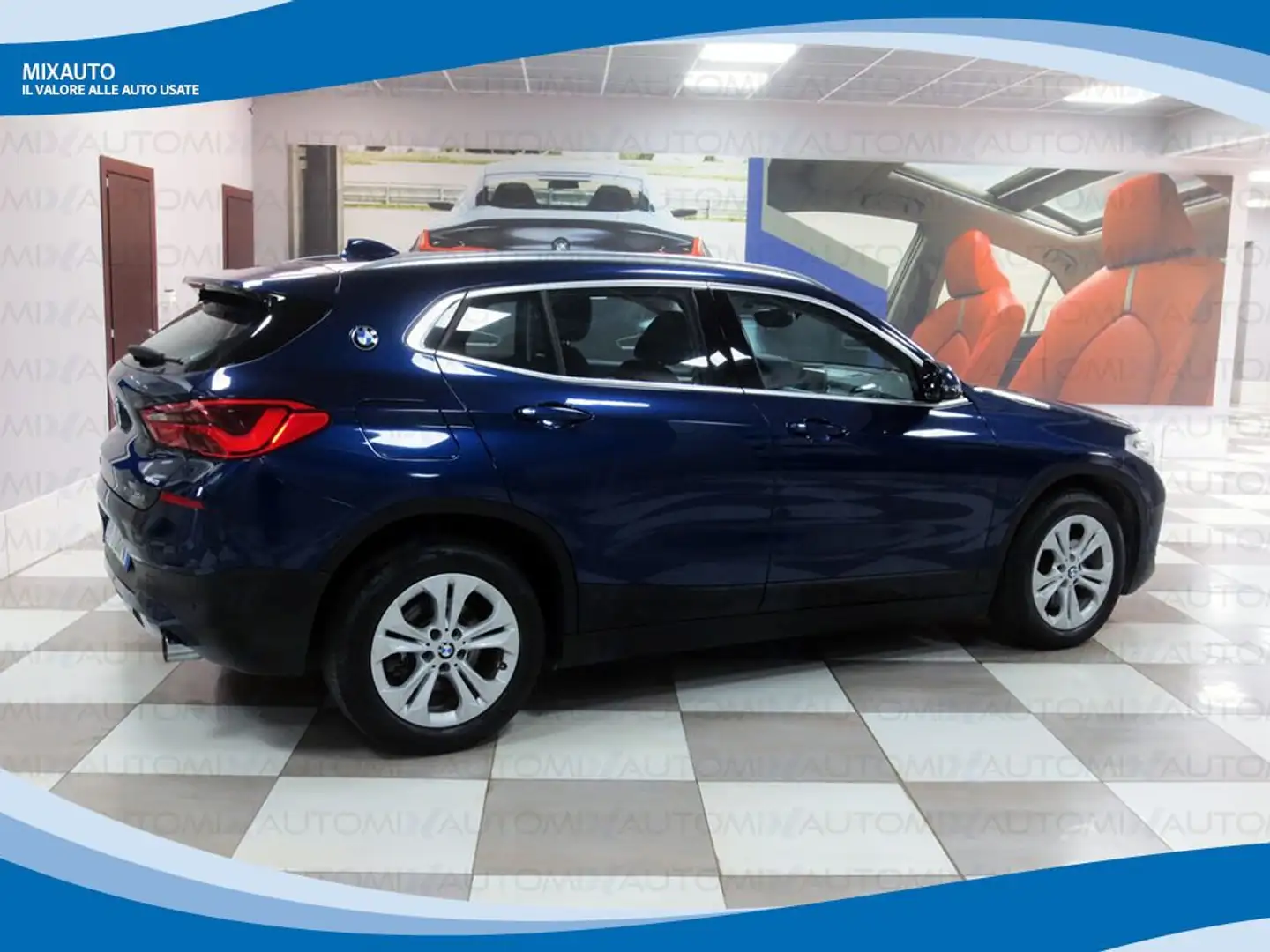 BMW X2 xDrive 20d Business AUT EU6 Blu/Azzurro - 2