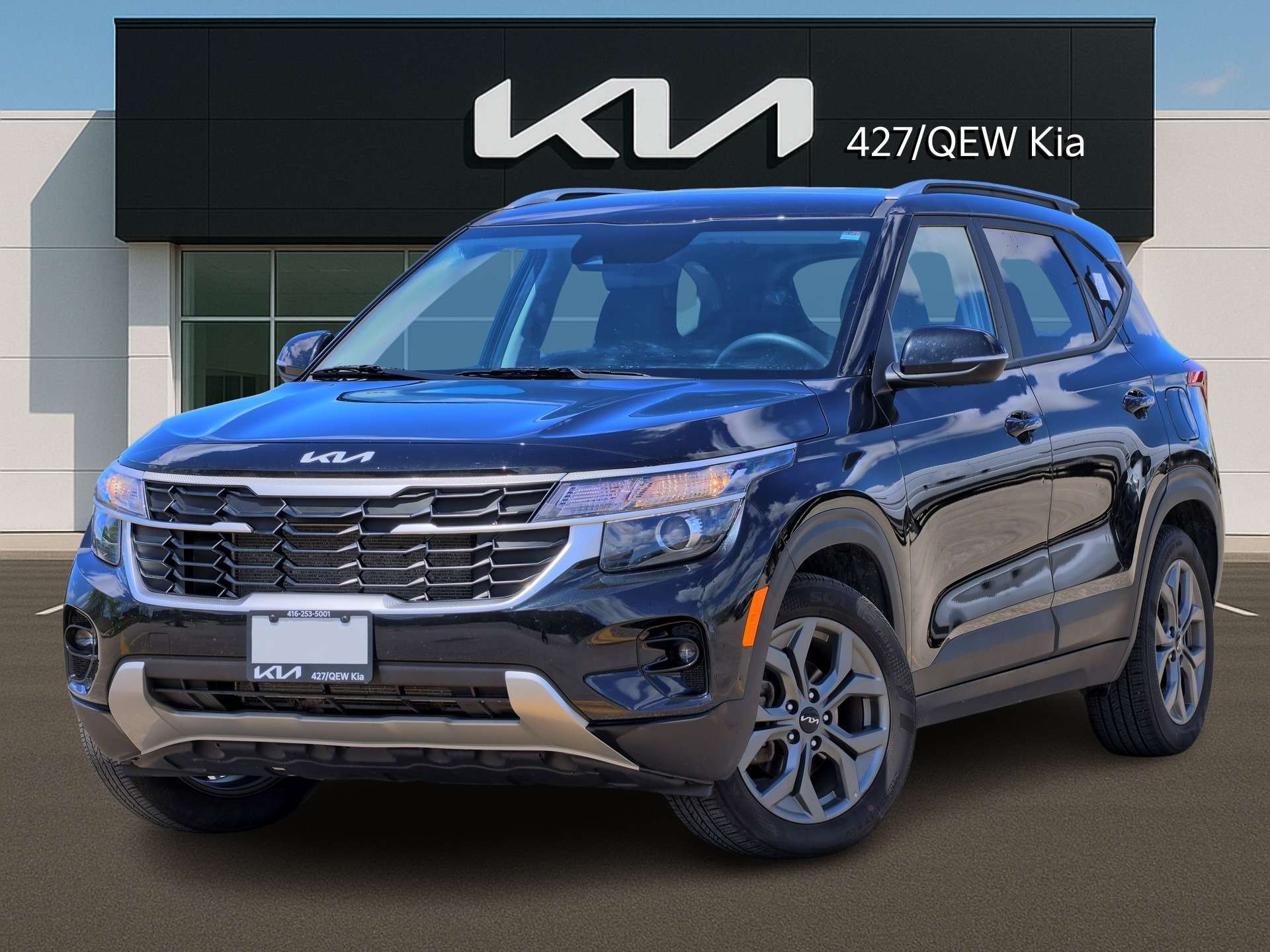 Black 2026 Kia Seltos SUV / Crossover Front-Wheel Drive Automatic