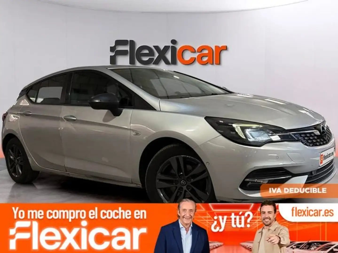 Opel Astra 1.2T S/S Design & Tech 130 Gris - 1