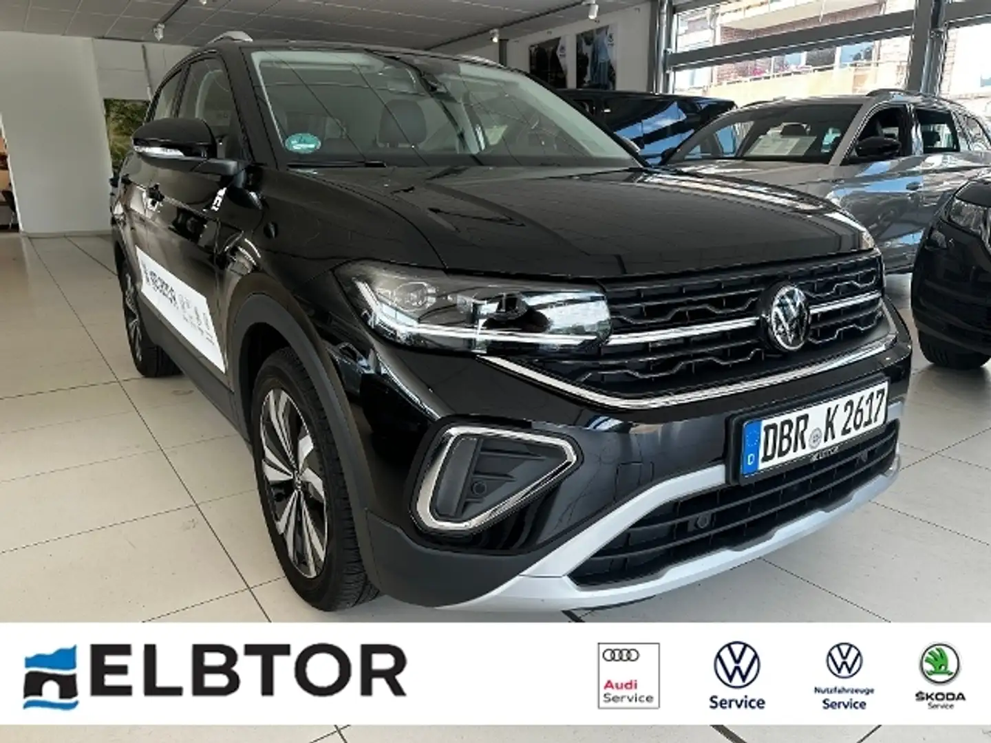 Volkswagen T-Cross Style 1.5 l TSI-DSG NAVI AHK LED MATRIX Schwarz - 1