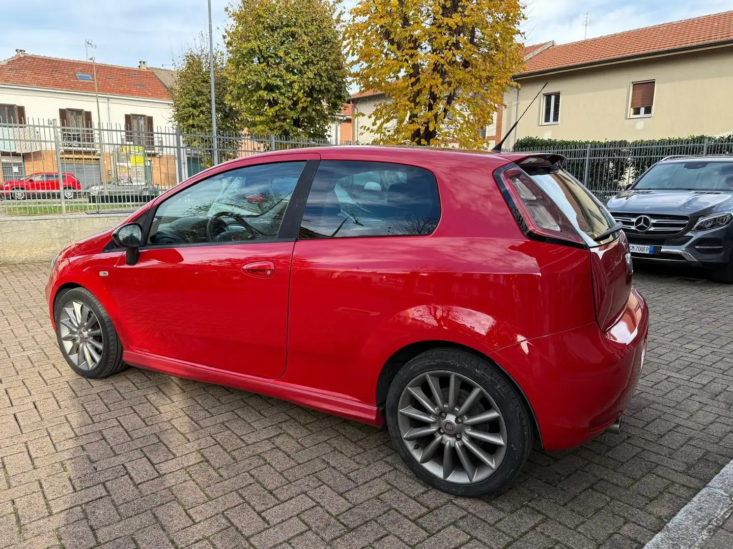 Fiat Punto FIAT PUNTO 3p 1.3 mjt II 16v Sport s&s 95cv TETTO! Rosso - 2