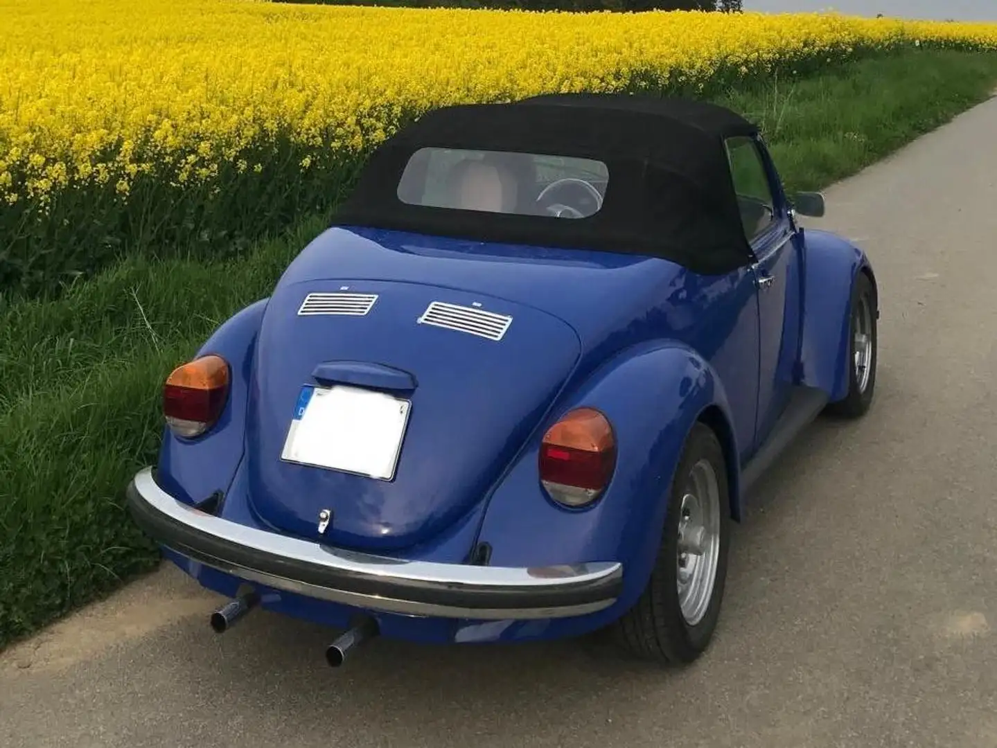 Volkswagen Käfer VW Käfer Cabrio 1200L H-Zulassung TÜV neu Blau - 1