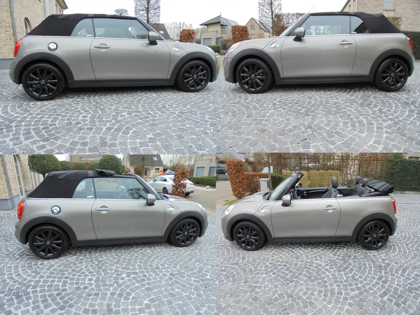 MINI Cooper S Cabrio 2.0AUT 192pk*LEDER*NAVI*ALU*PDC*SOUND S*ALS NIEUW! Bronze - 1