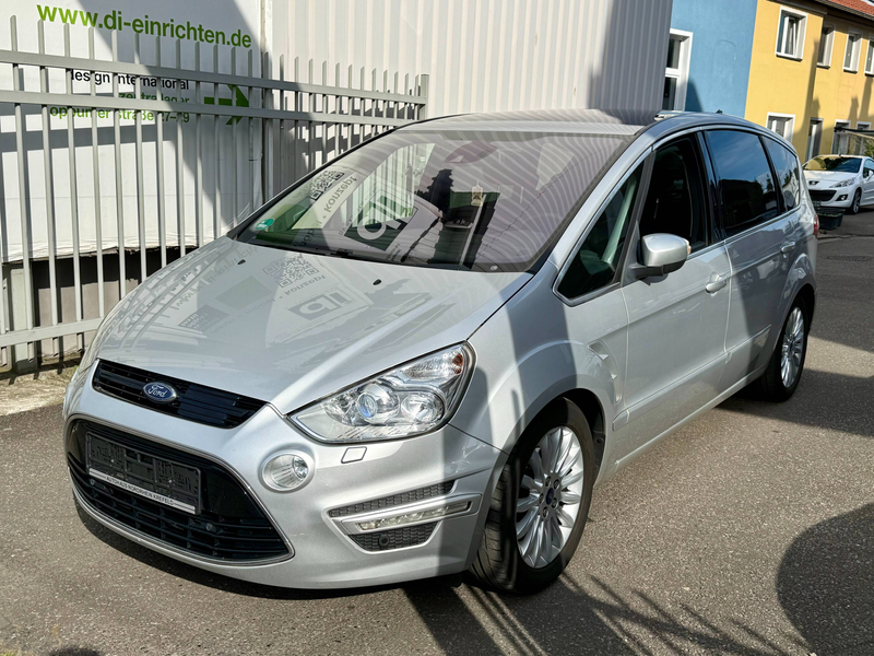 Ford S-Max 2.0 TDCI Titanium 7-Sitzer Automatik 1.Hand ACC+TOTW+KAMERA