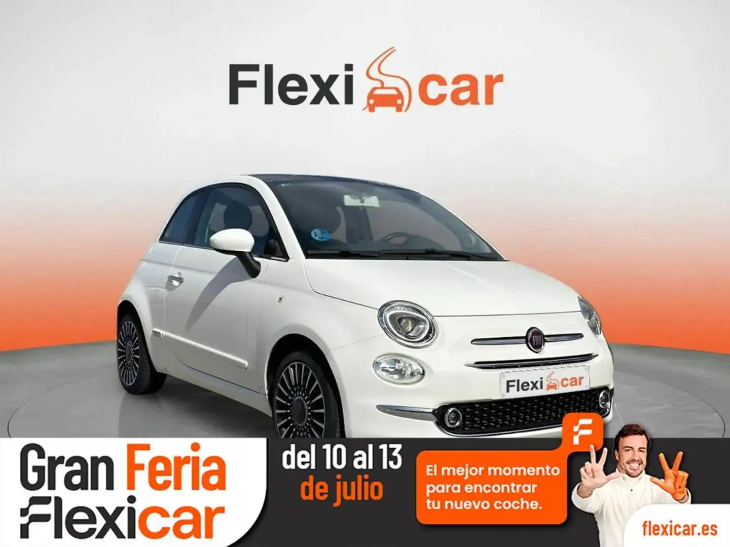 Fiat 500 1.2 Lounge Blanco - 1