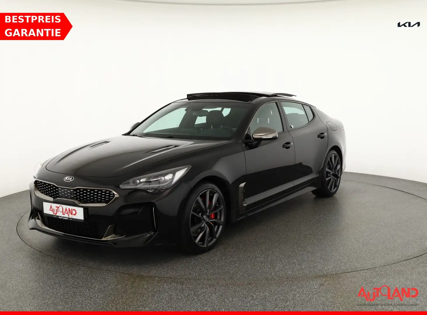Kia Stinger 3.3 T-GDI GT 4WD LED Navi Sitzbelüftung Schwarz - 1