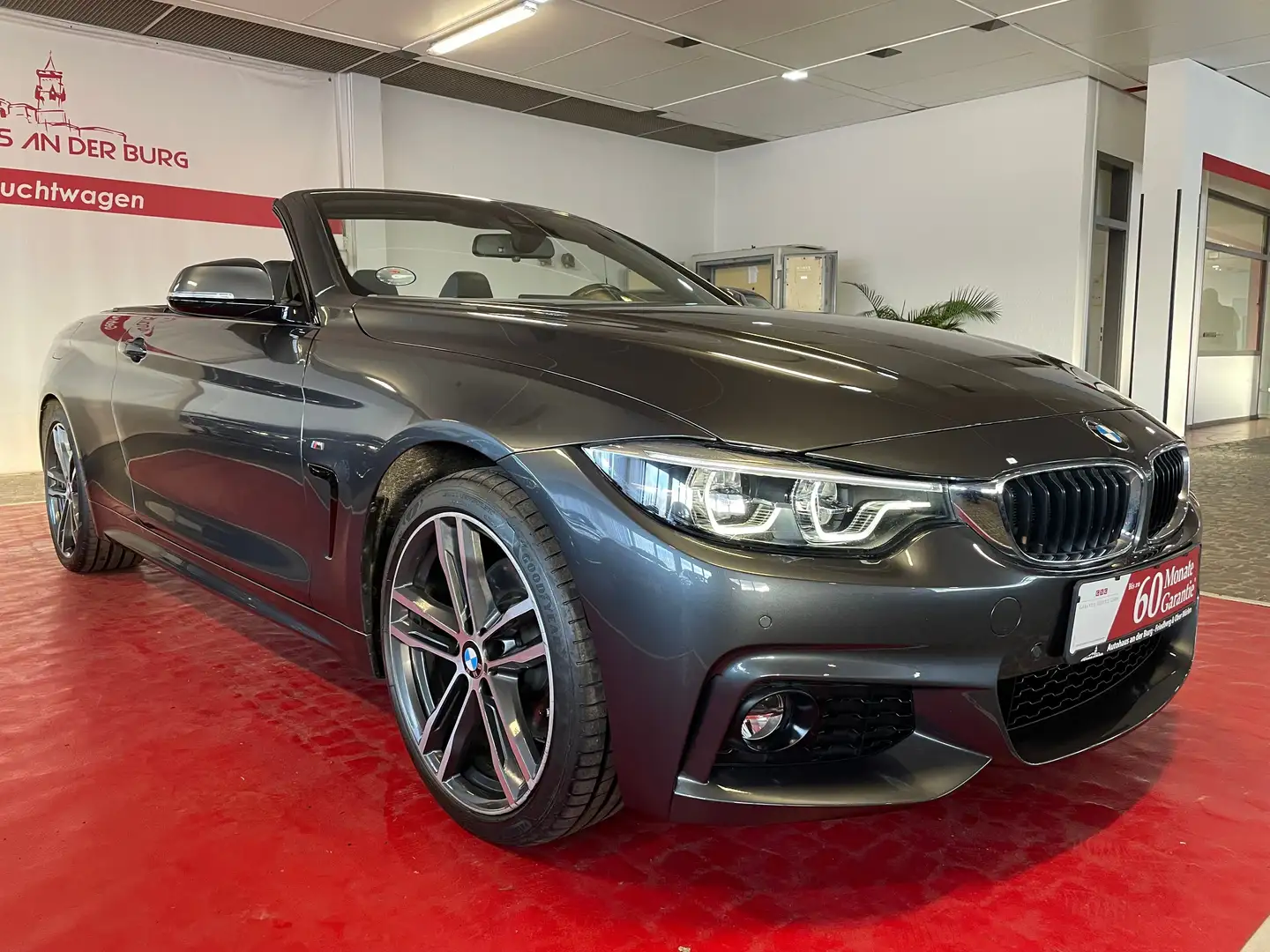 BMW 430 430 i xDrive M Sport Cabrio *SHgpfl. + LED + DAB Grau - 1