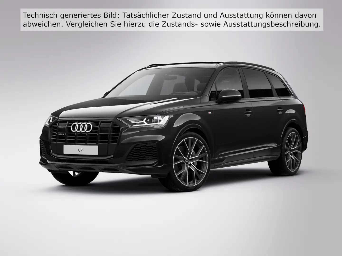 Audi Q7 55 TFSI quattro S line*Navi*Alu*HUD*B&O*PDC*P Schwarz - 2
