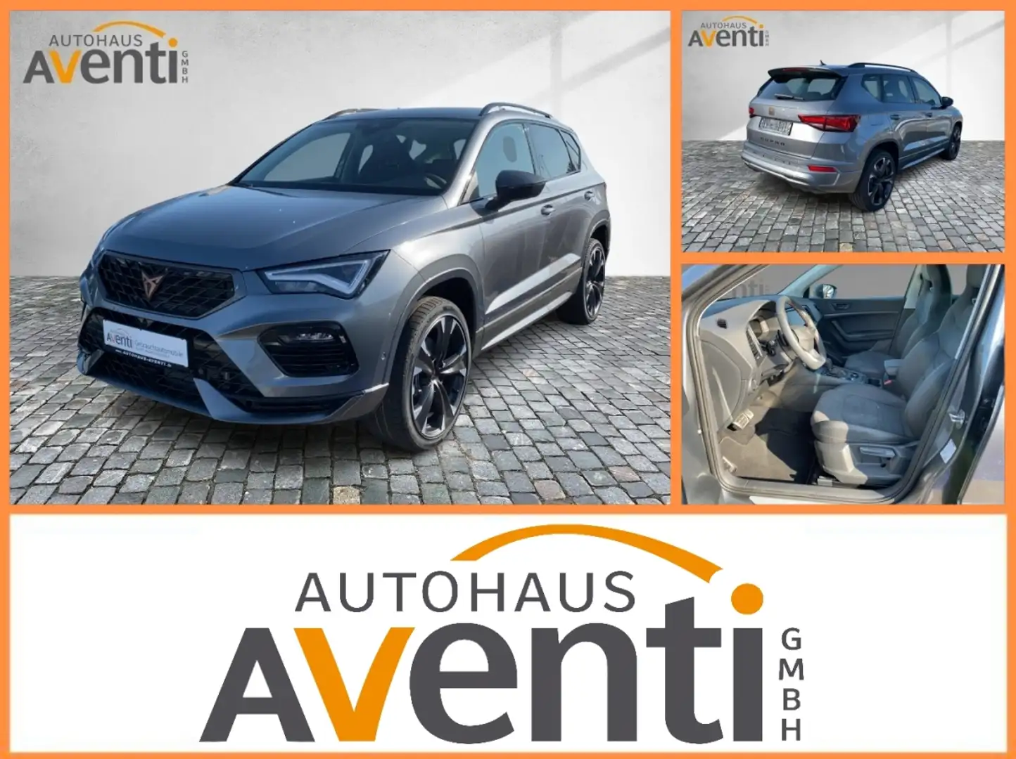 CUPRA Ateca *AHK*ACC*Lane Assist*DSG*Kamera*LED*Navi* Grau - 1