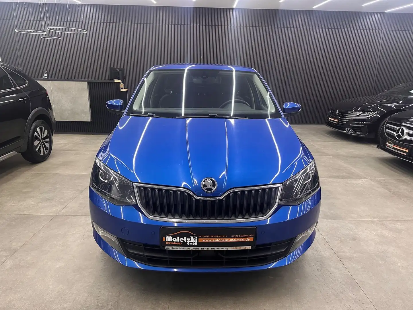 Skoda Fabia 1.4 TDI Combi Joy*ACC*Navi*PDC*AHK* Bleu - 2