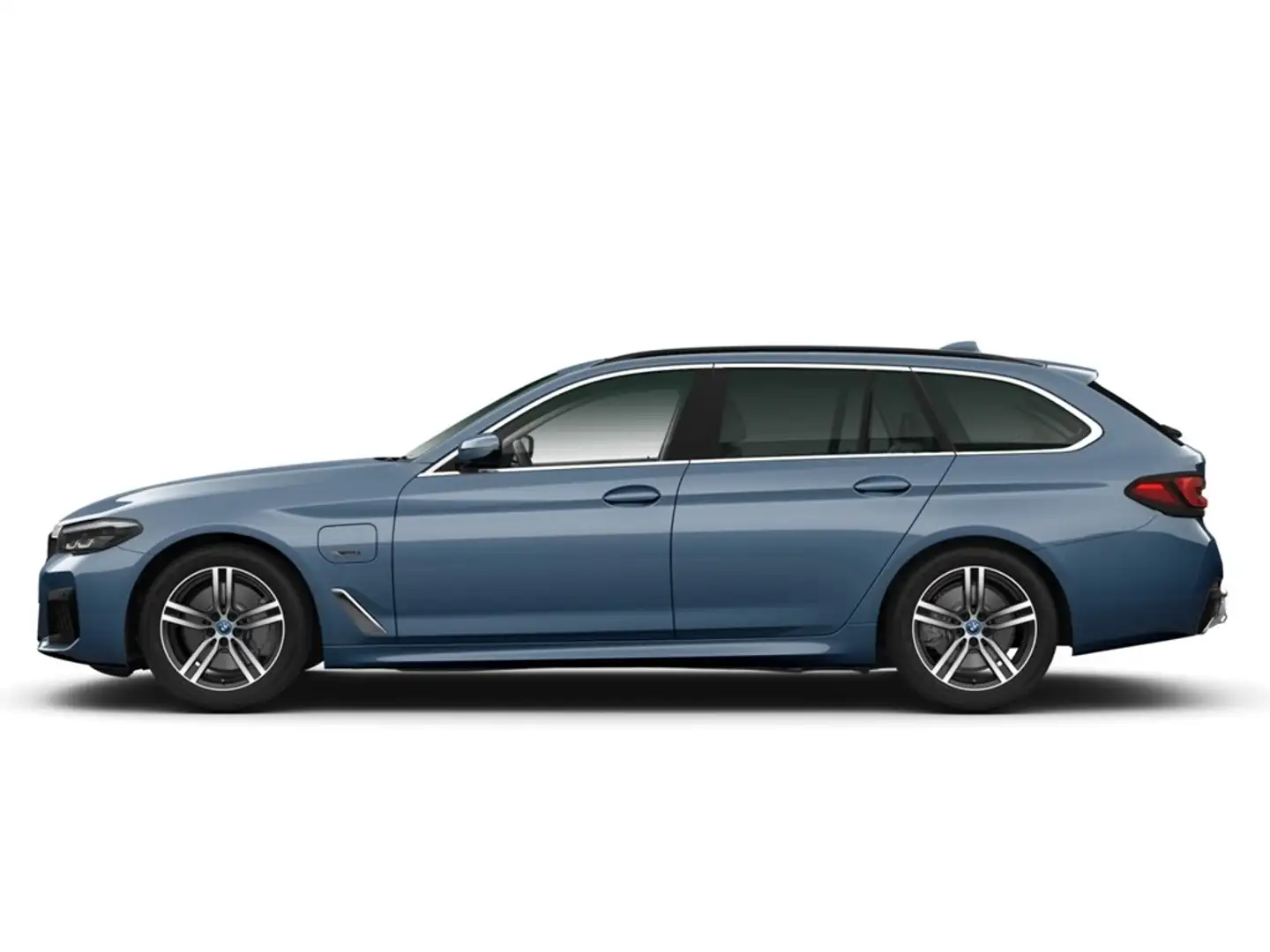BMW 530 e A Touring M-Sport Sportpaket Luftfederung AHK-kl Blau - 2