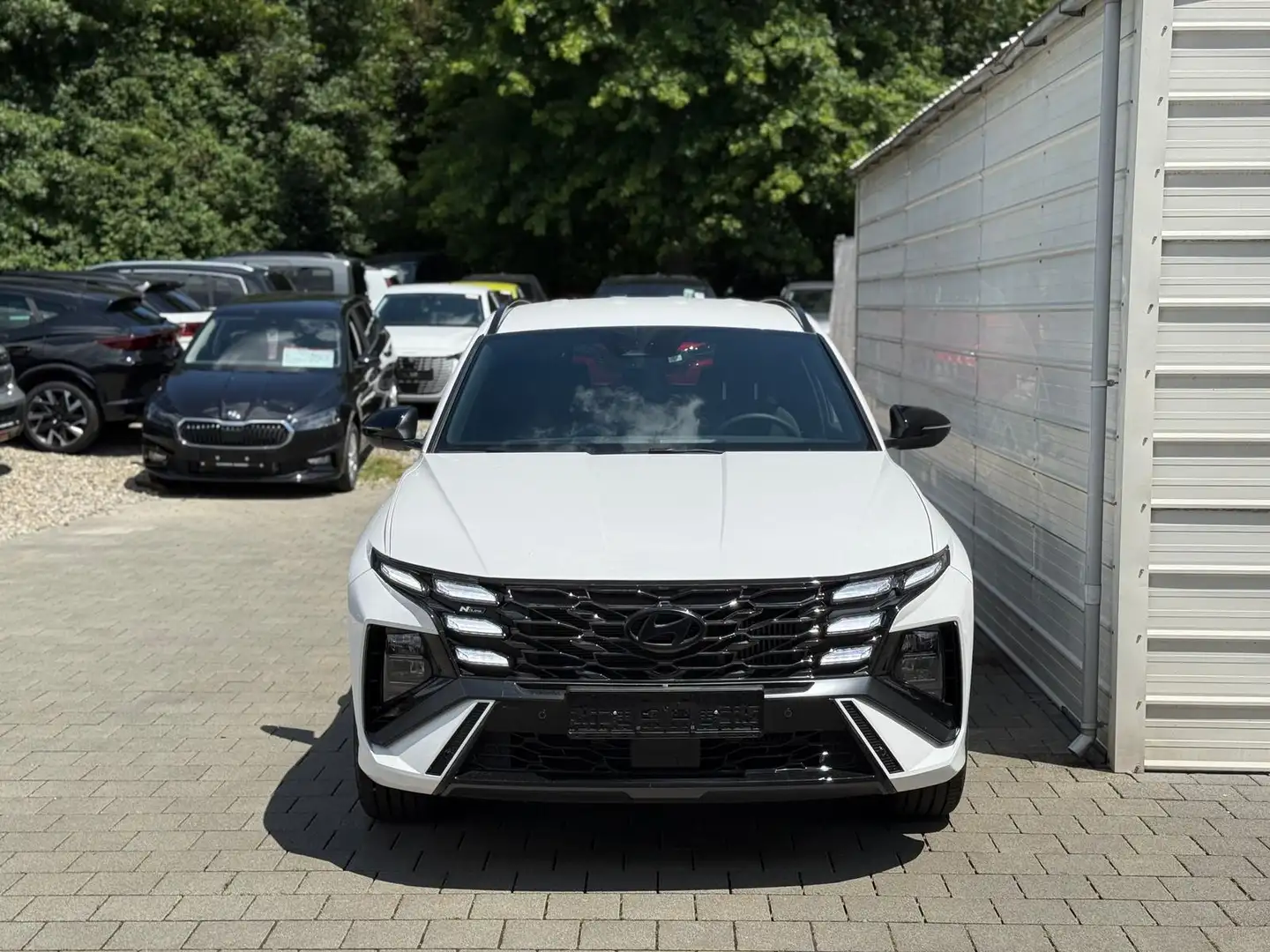 Hyundai TUCSON N-Line FL (MJ25) 1.6 T-GDI Alcantra*E-Heck*19"*... Weiß - 2