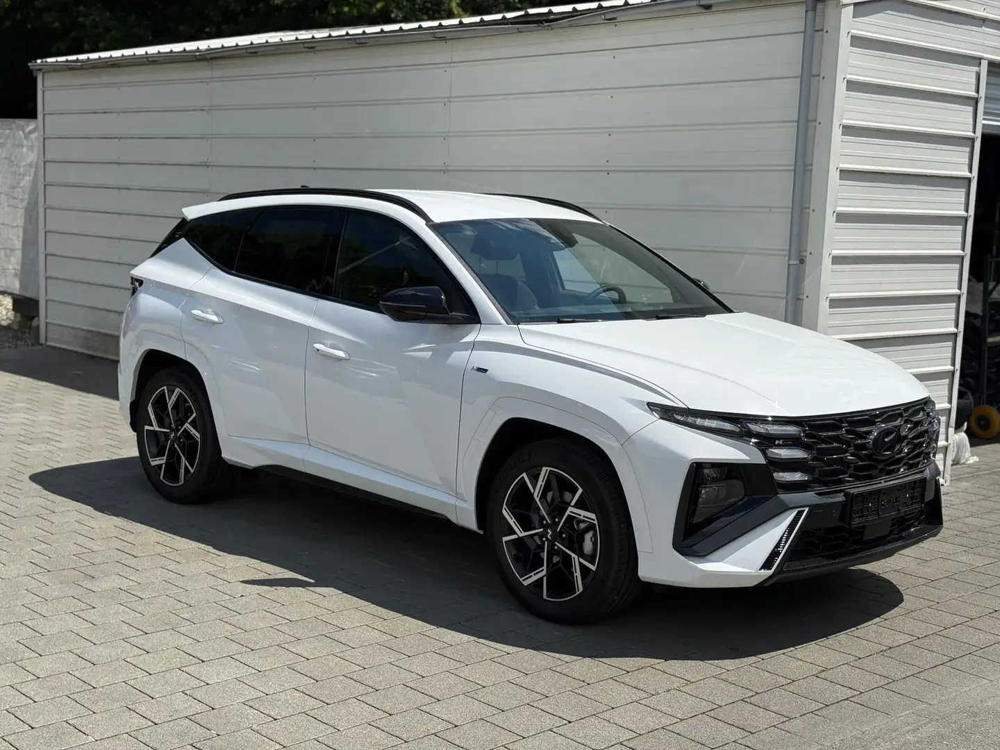 Hyundai TUCSON N-Line FL (MJ25) 1.6 T-GDI Alcantra*E-Heck*19"*... Weiß - 1