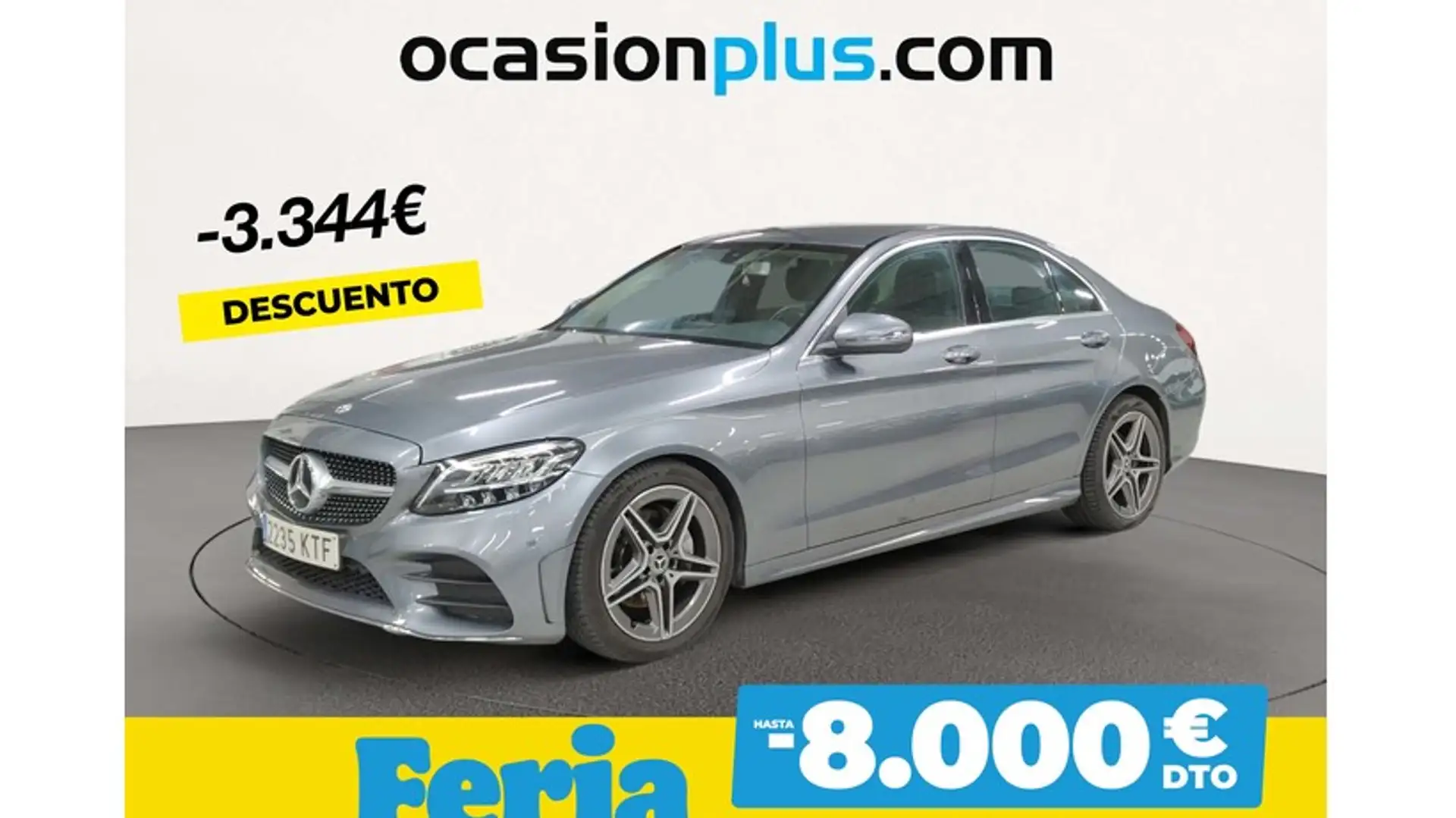 Mercedes-Benz C 200 9G-Tronic Gris - 1