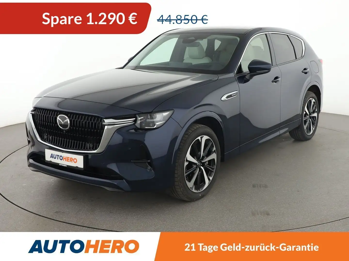 Mazda CX-60 2.5 e-Skyactiv Plug-in Hybrid Takumi AWD Aut.*NAVI Blau - 1