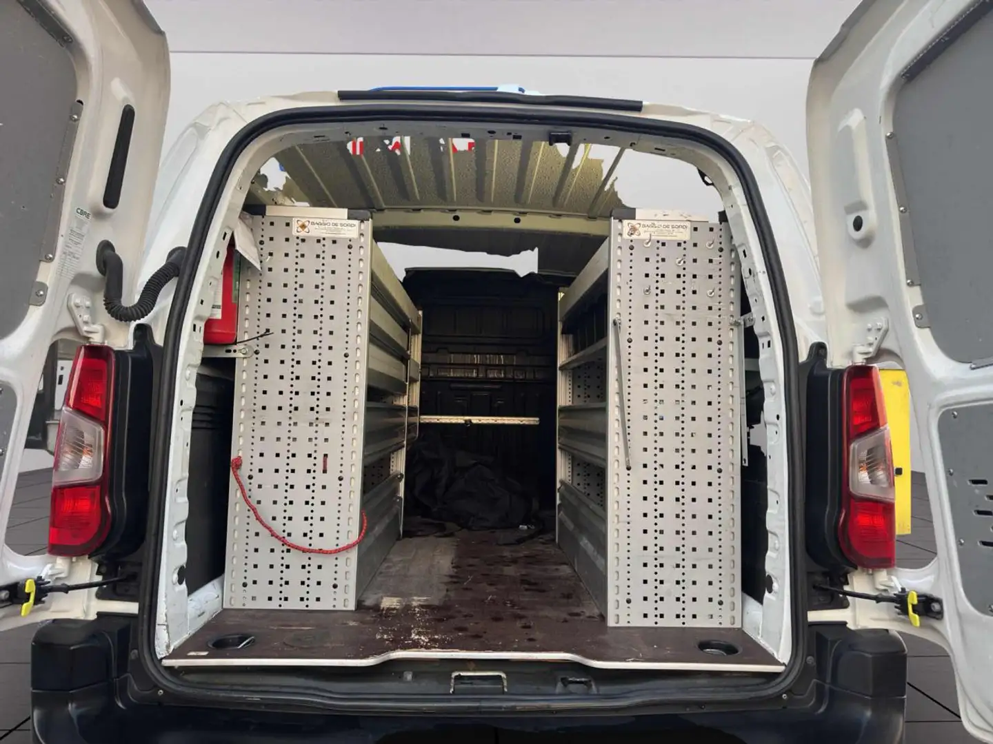 Fiat Doblo MAXI(CITROEN BERLINGO)BHDi 100 CV(L2 PL-TN)CRUISE- Wit - 2