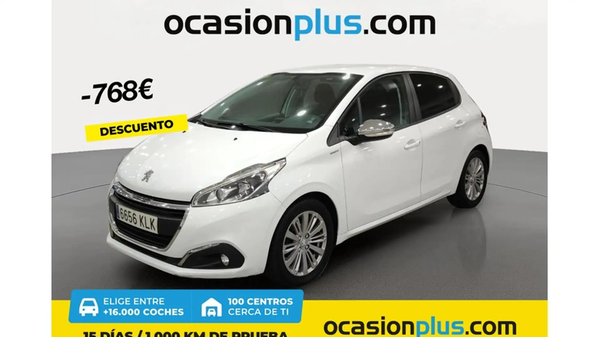 Peugeot 208 1.2 PureTech S&S Style 82 Blanco - 1