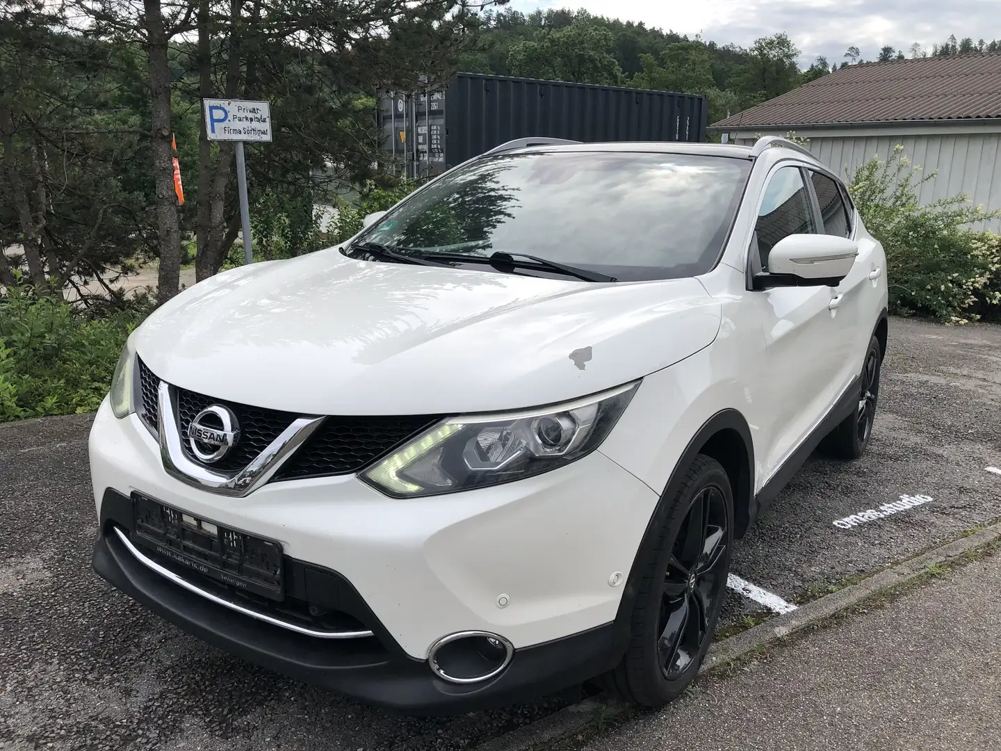 Nissan Qashqai Tekna aus 1 Hand Automatik Blanc - 1