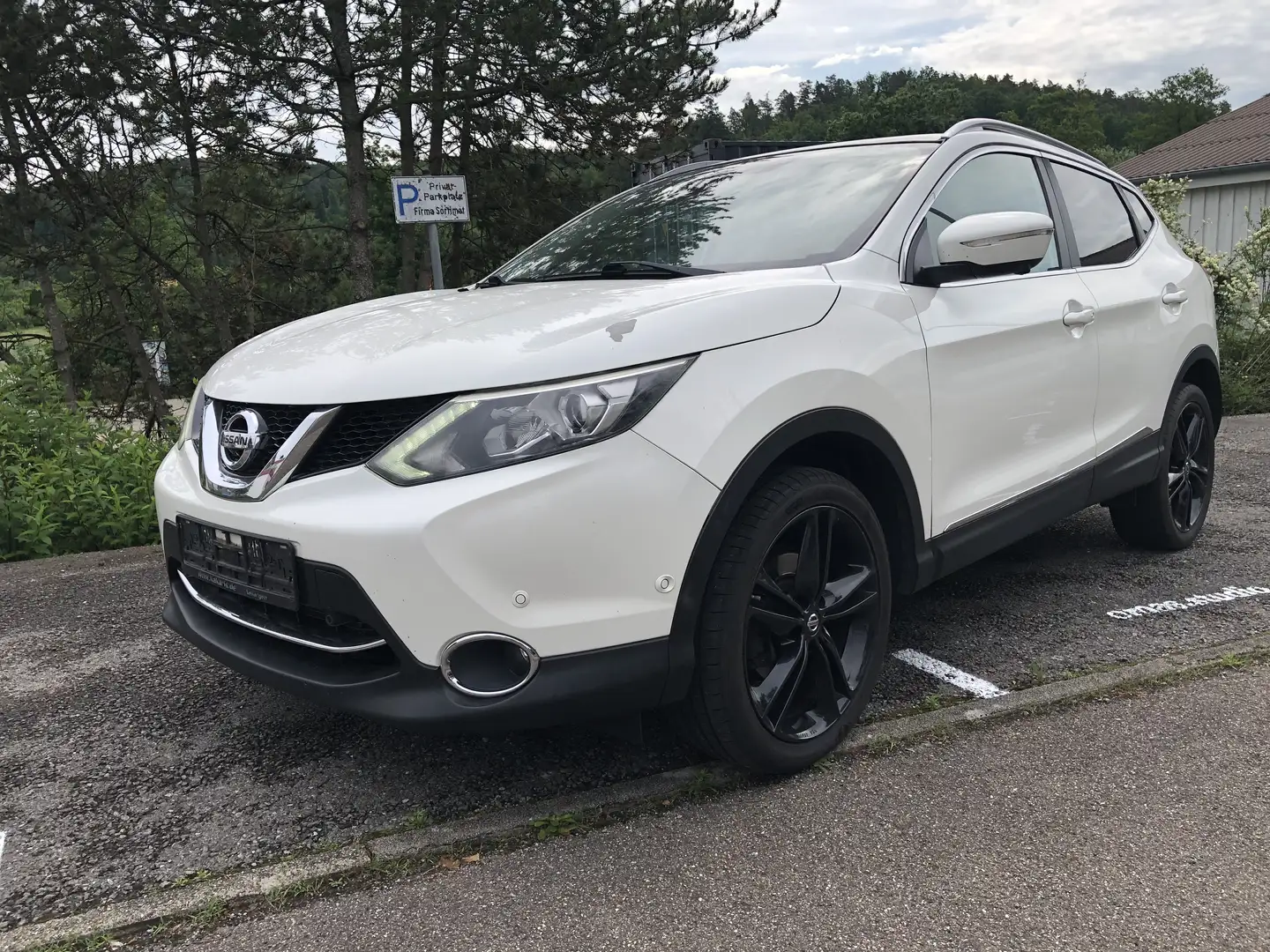 Nissan Qashqai Tekna aus 1 Hand Automatik Blanc - 2