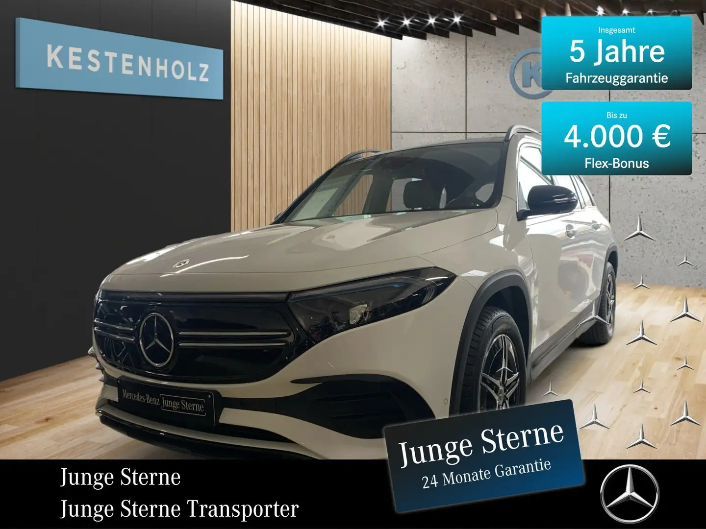 Mercedes-Benz EQB 250 EQB 250 *AMG*NIGHT*360°KAMERA*STHZ*PANO* AMG Line Weiß - 1