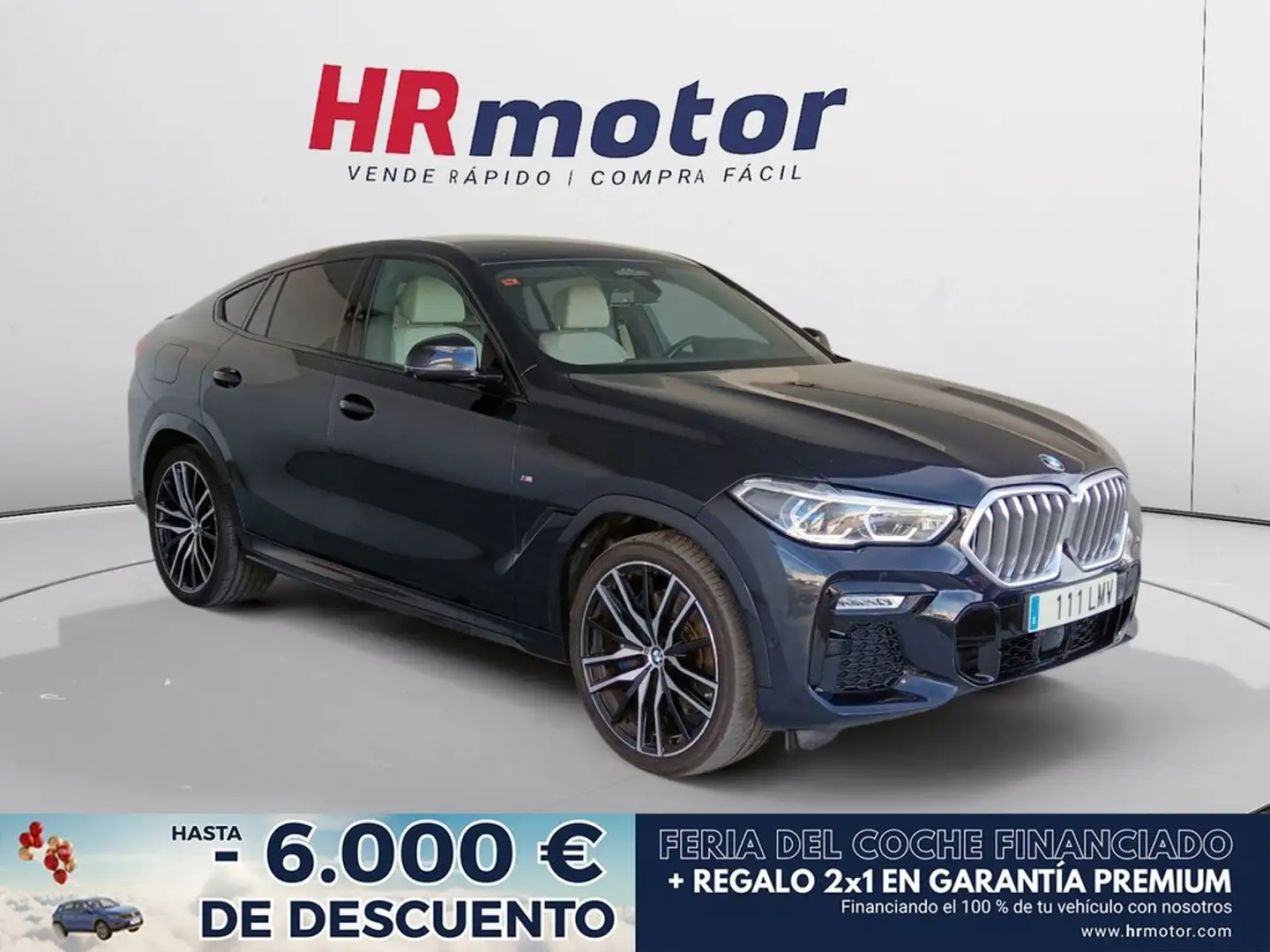 BMW X6 xDrive 30d M Sport Negro - 1