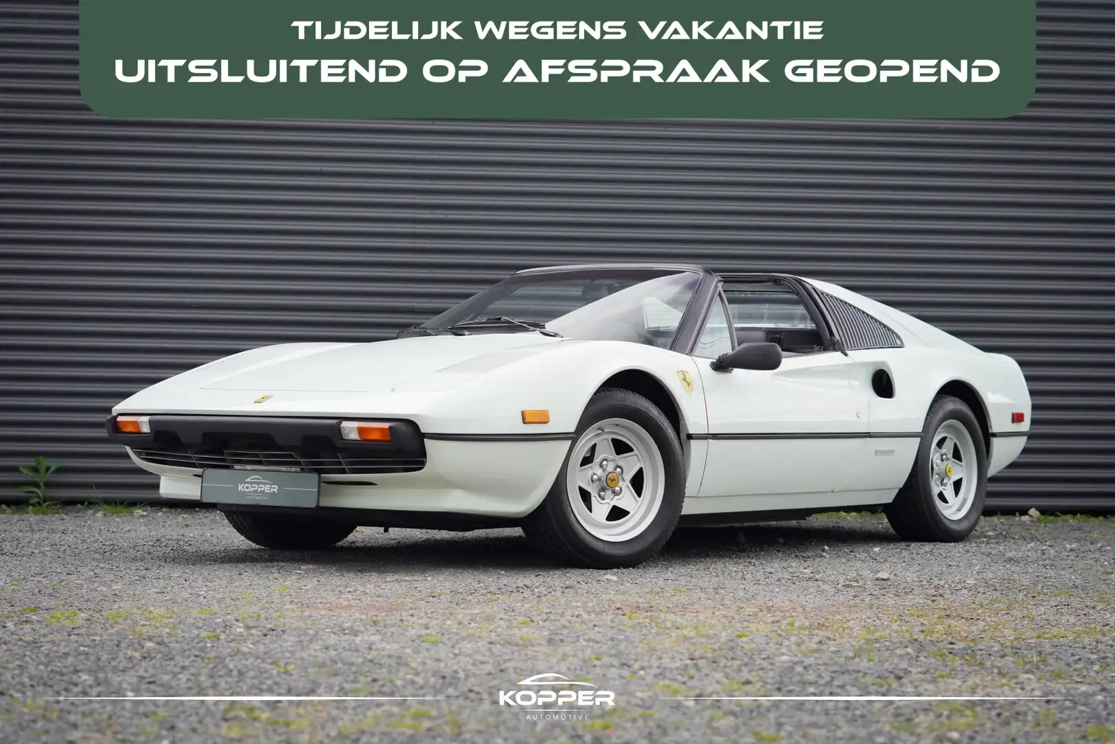 Ferrari 308 GTS Inj. / Targa Weiß - 1
