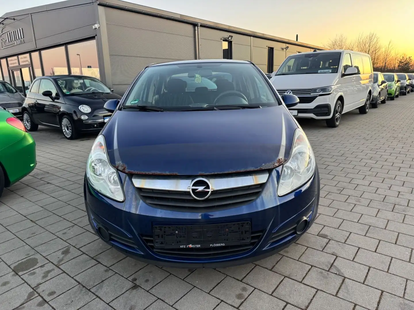 Opel Corsa D Edition 1,4 Blau - 2