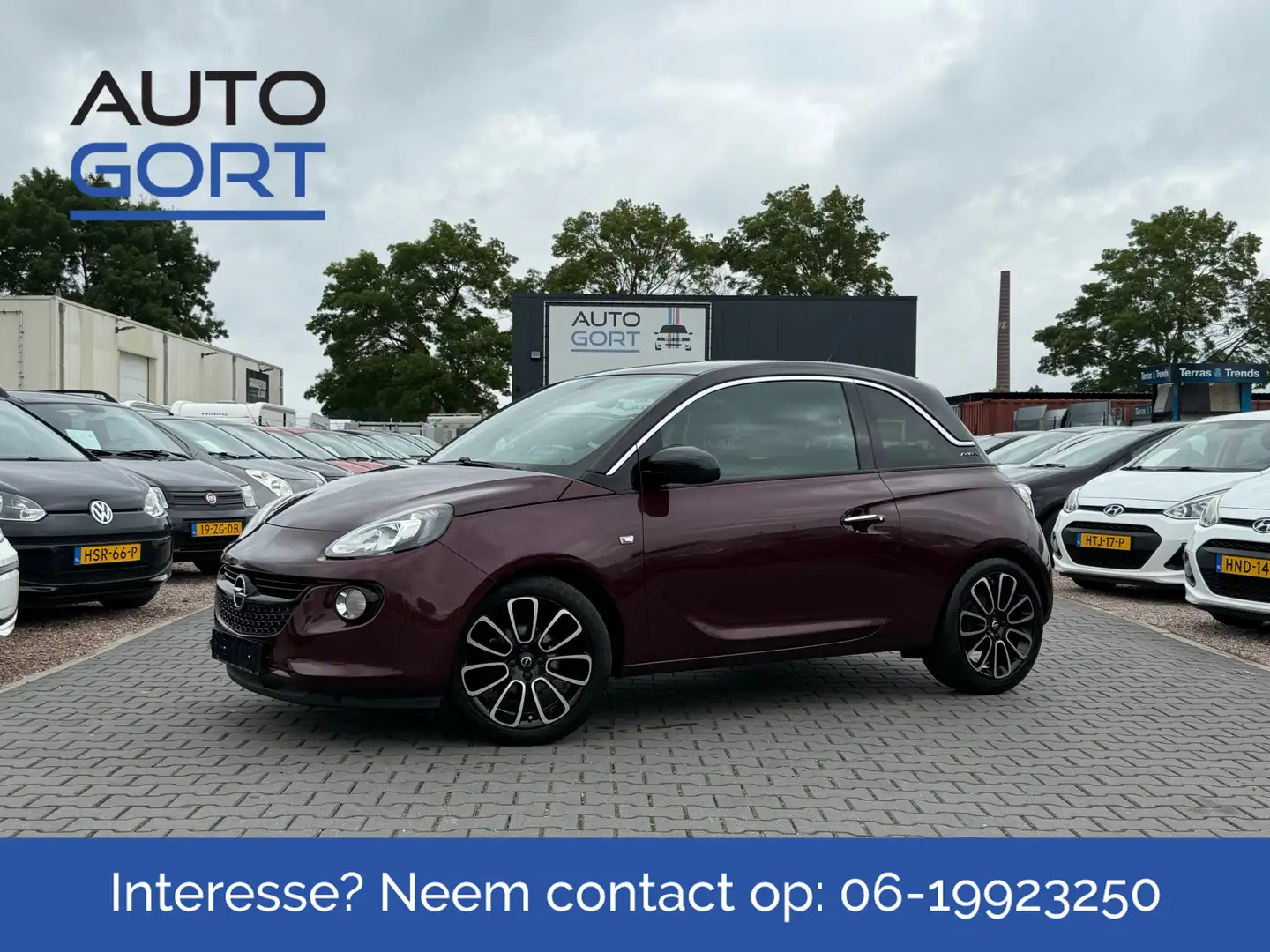 Opel Adam 1.4 Glam | Clima | Panodak | Cruise control | Stoe Paars - 1
