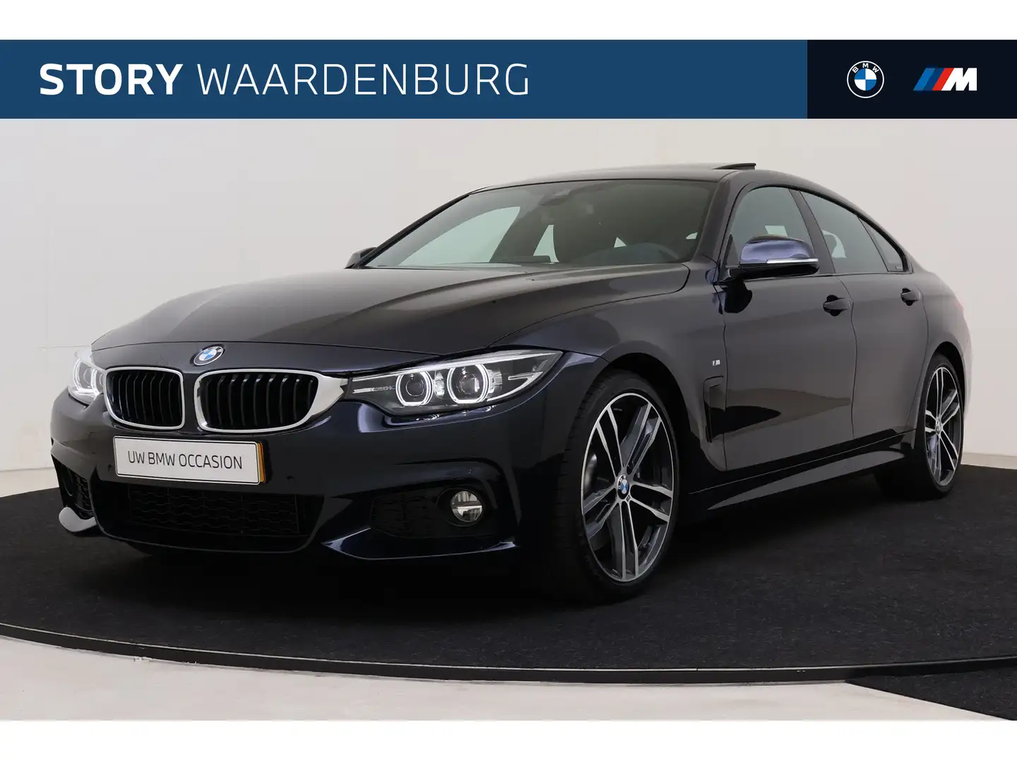 BMW 430 4 Serie Gran Coupé 430i High Executive M Sport Aut Noir - 1