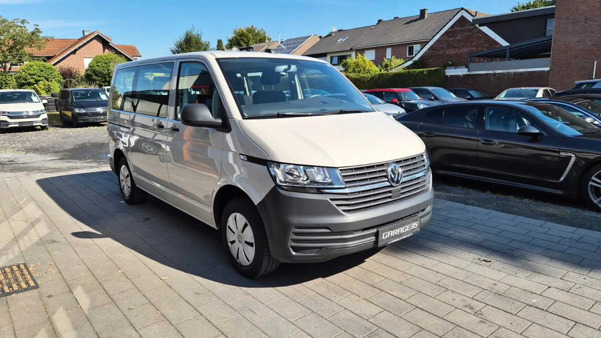 Volkswagen T6 Kombi T6.1 Transporter Kombi FWD/NAVI/9 SITZER Gris - 2