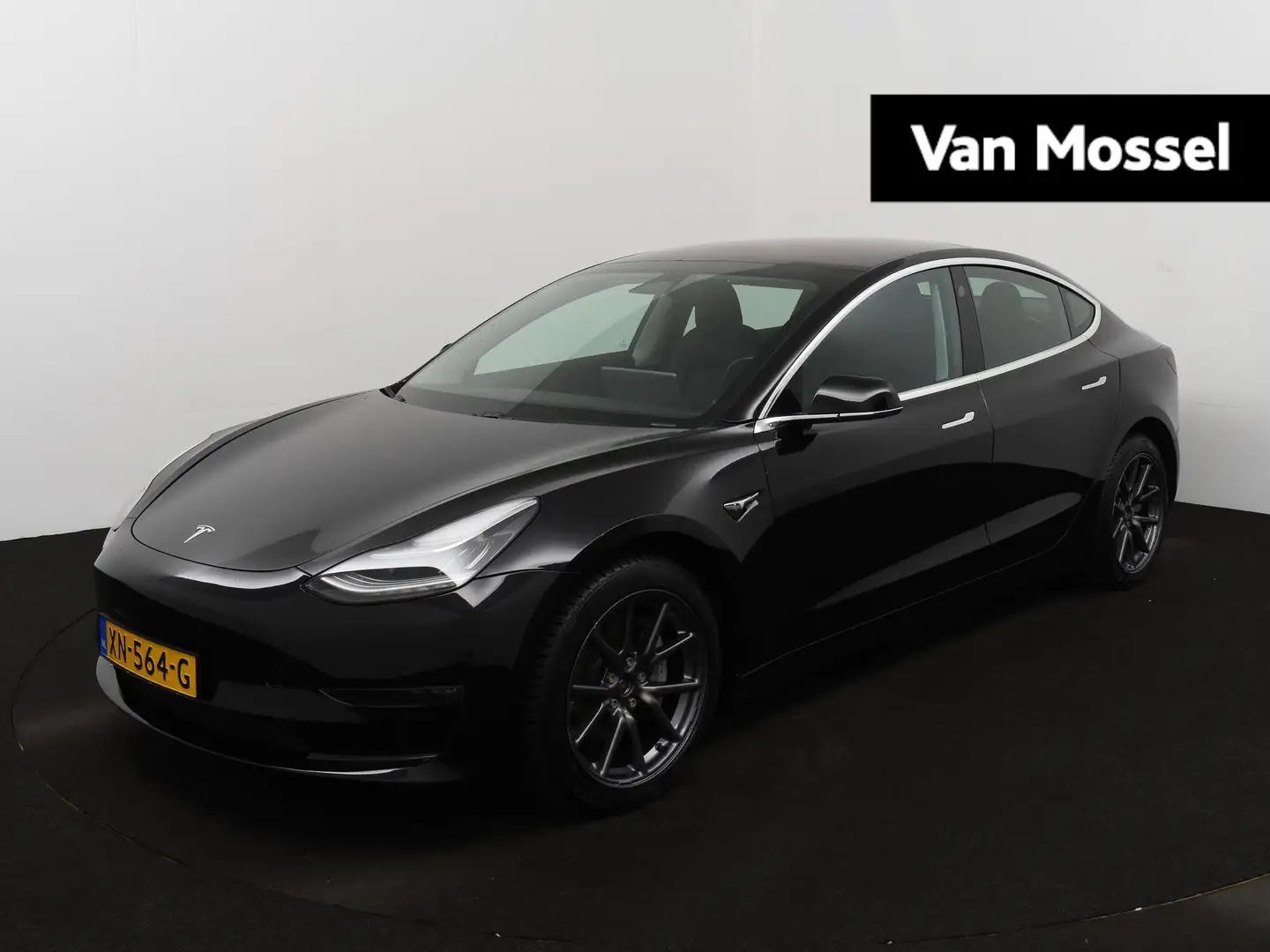 Tesla Model 3 Long Range 75 kWh | NAVIGATIE | PANORAMADAK | 360 Zwart - 1