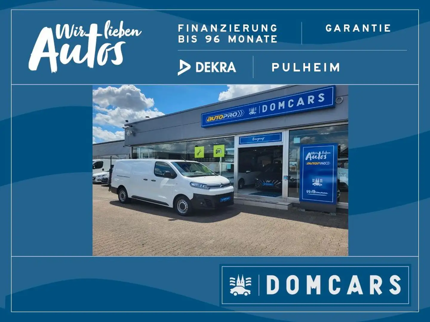 Citroen Jumpy Kasten Club XL//GARANTIE/KLIMA/EURO 6d// Weiß - 1