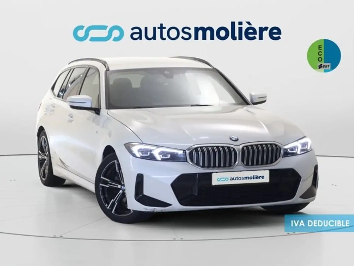 BMW 320 320dA Touring Blanco - 2