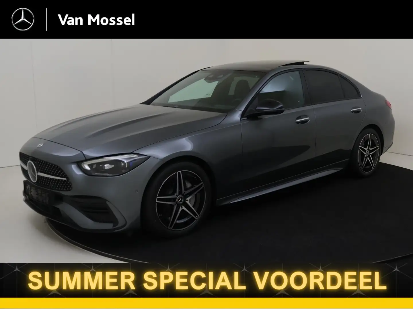 Mercedes-Benz C 200 AMG Line Premium Plus - Rijassistentie Plus - Head Gris - 1