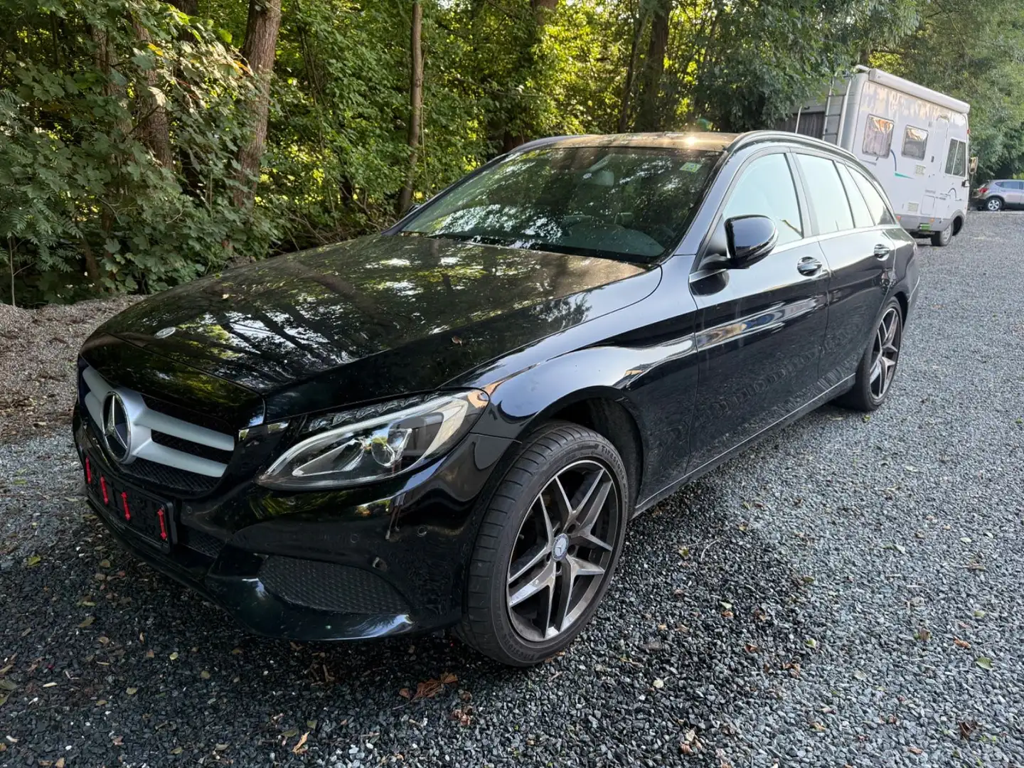 Mercedes-Benz C 200 T BlueTec / d Org. 103tkm Motorschaden Black - 1