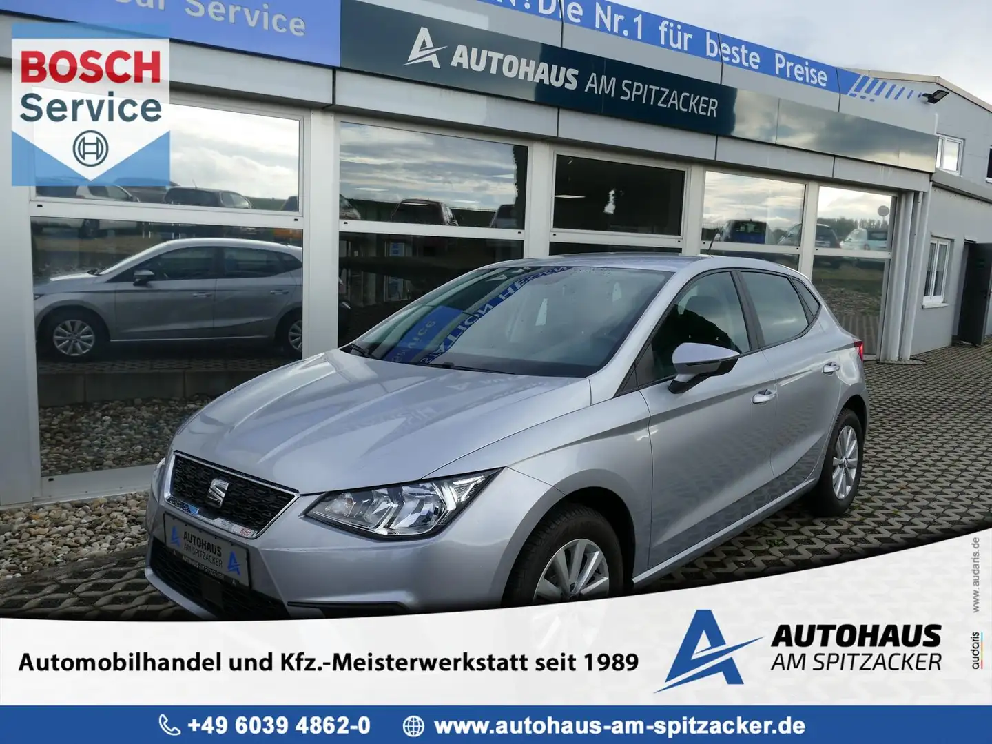SEAT Ibiza 1.0 TSI DSG Style NAVI PDC DAB Argent - 1
