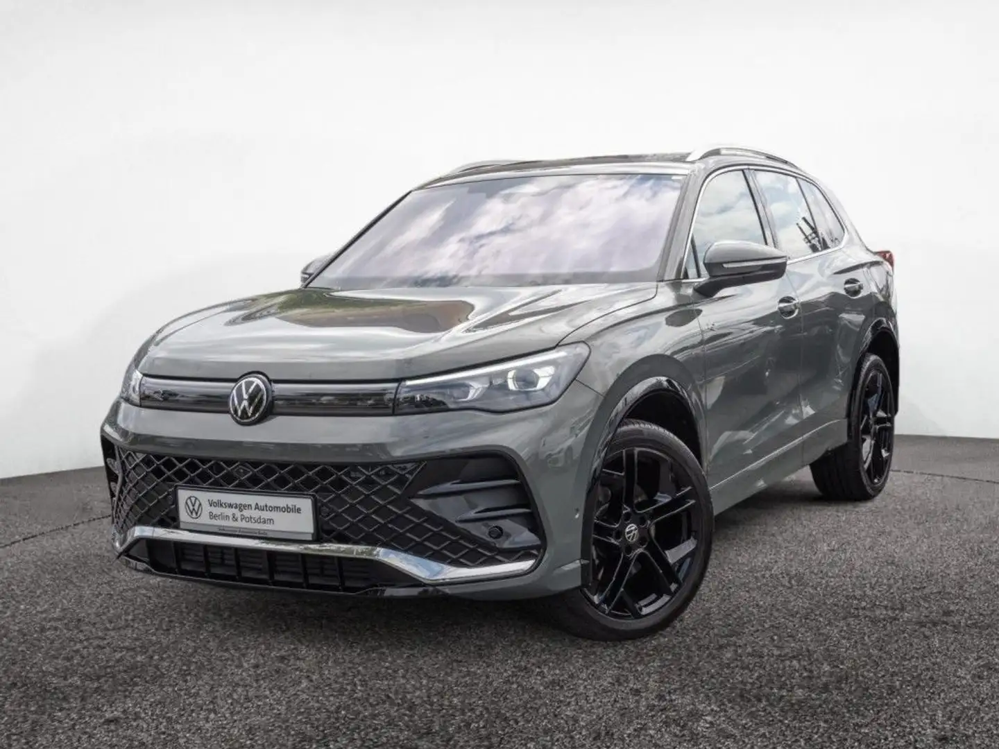 Volkswagen Tiguan 2.0 TDI DSG R-Line 4M Leder P-Dach AHK R- Grün - 2